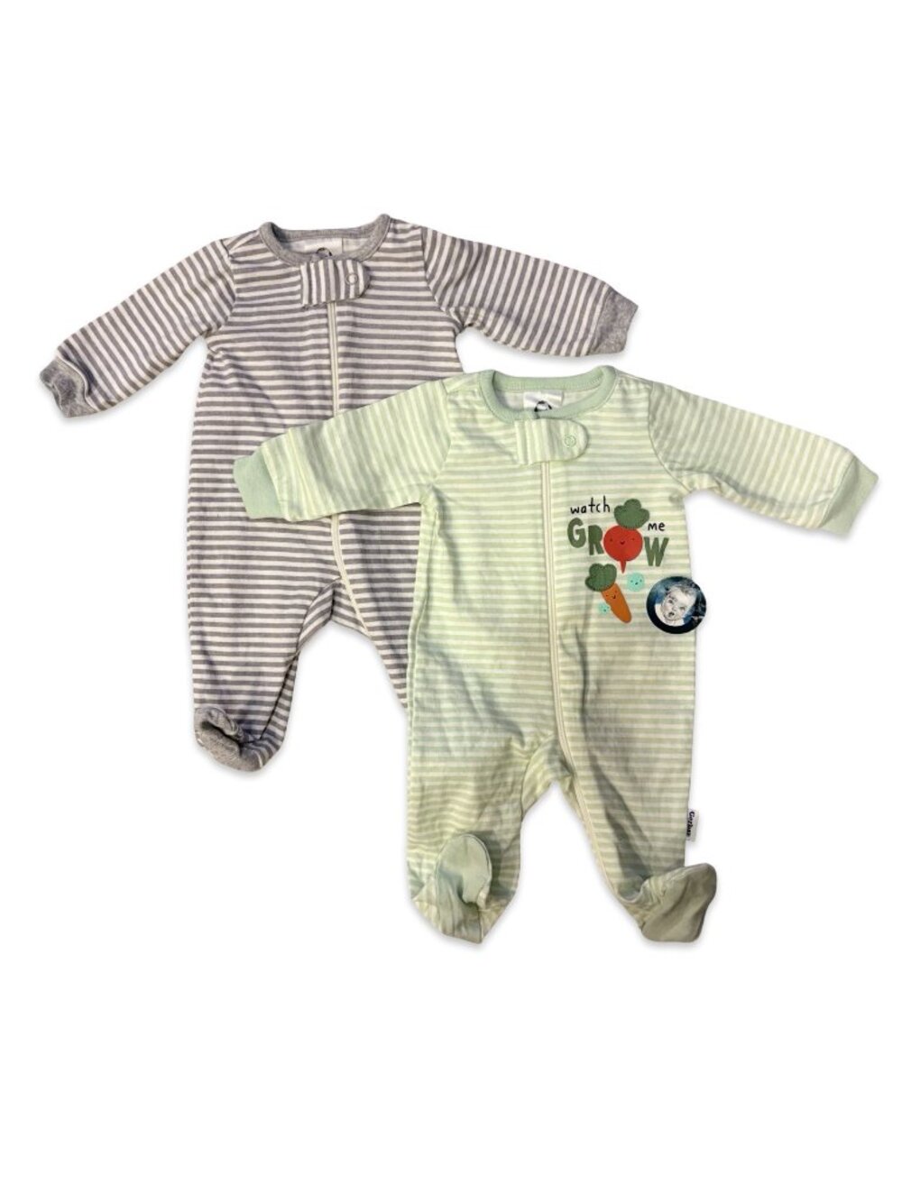 2 Gerber Baby Happy Veggies Sleep 'N Plays